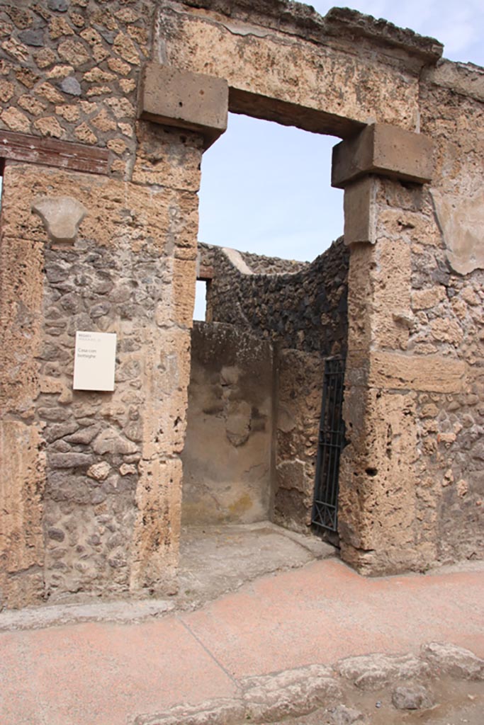 I.13.12 Pompeii. May 2024. 
Looking north-east towards entrance doorway. Photo courtesy of Klaus Heese.
