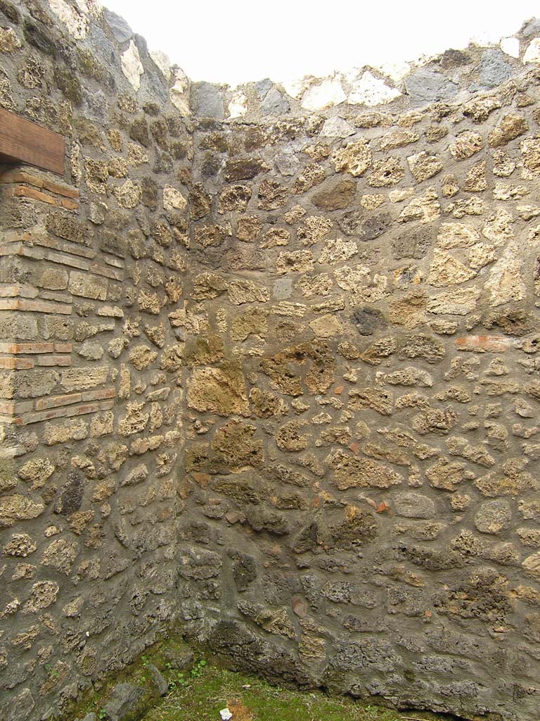 I.14.2 Pompeii. July 2008. Room E, south-west corner. Photo courtesy of Guilhem Chapelin.