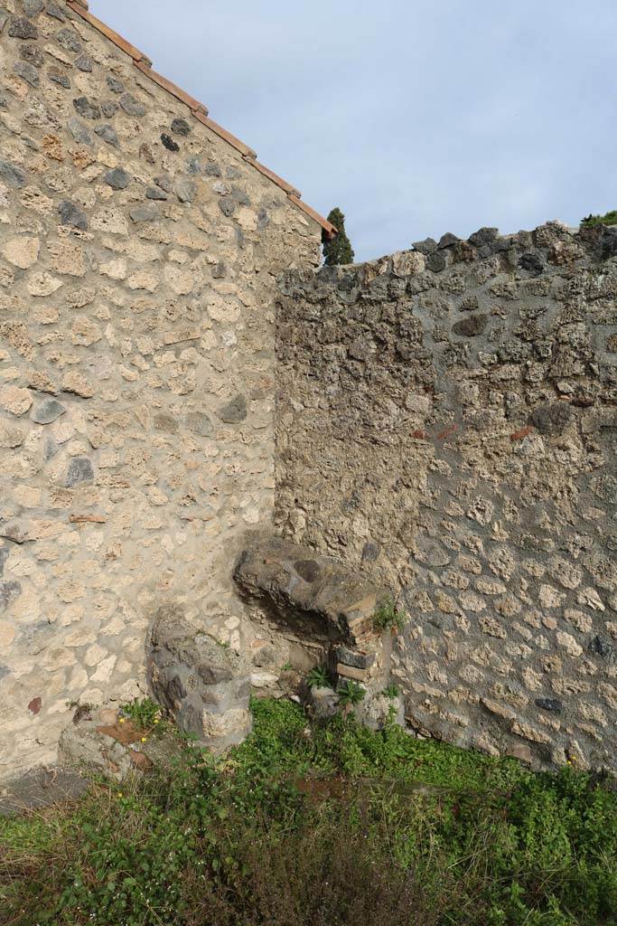I.14.5 Pompeii. December 2018.
Looking towards structure in north-east corner. Photo courtesy of Aude Durand.