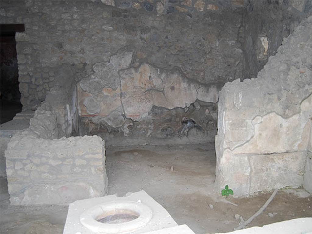 I.14.15 Pompeii. October 2013. Looking north to rear room. Photo courtesy of Paula Lock.