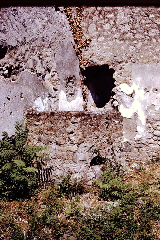 I.15.1 Pompeii. 1972.
Looking north in room on west side of rear of house towards latrine. Photo by Stanley A. Jashemski.
Source: The Wilhelmina and Stanley A. Jashemski archive in the University of Maryland Library, Special Collections (See collection page) and made available under the Creative Commons Attribution-Non-Commercial License v.4. See Licence and use details.
J72f0634