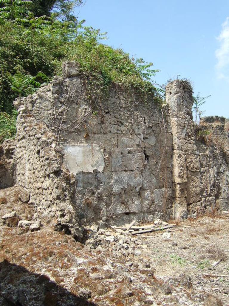 I.17.4 Pompeii. May 2006. Garden area. West wall.
