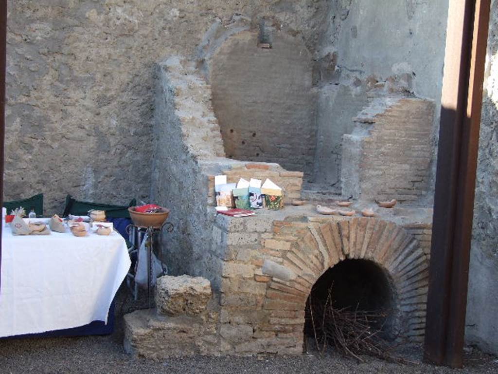 I.20.3 Pompeii. December 2006. Oven in rear room.