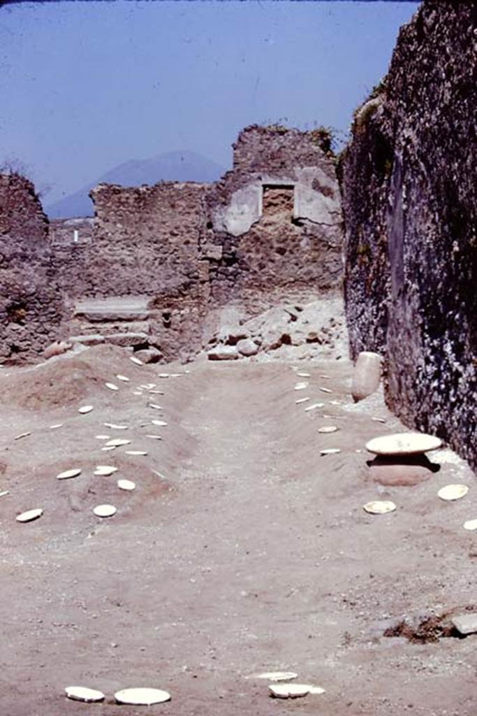 I.21.3 Pompeii. 1974. Looking north along east side. Photo by Stanley A. Jashemski.
Source: The Wilhelmina and Stanley A. Jashemski archive in the University of Maryland Library, Special Collections (See collection page) and made available under the Creative Commons Attribution-Non Commercial License v.4. See Licence and use details. J74f0720