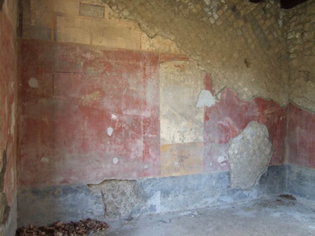 II.1.5 Pompeii. Large Taberna. West wall of rear room.