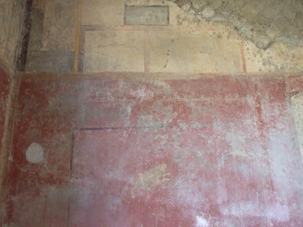 II.1.5 Pompeii. Large Taberna. West wall of rear room.