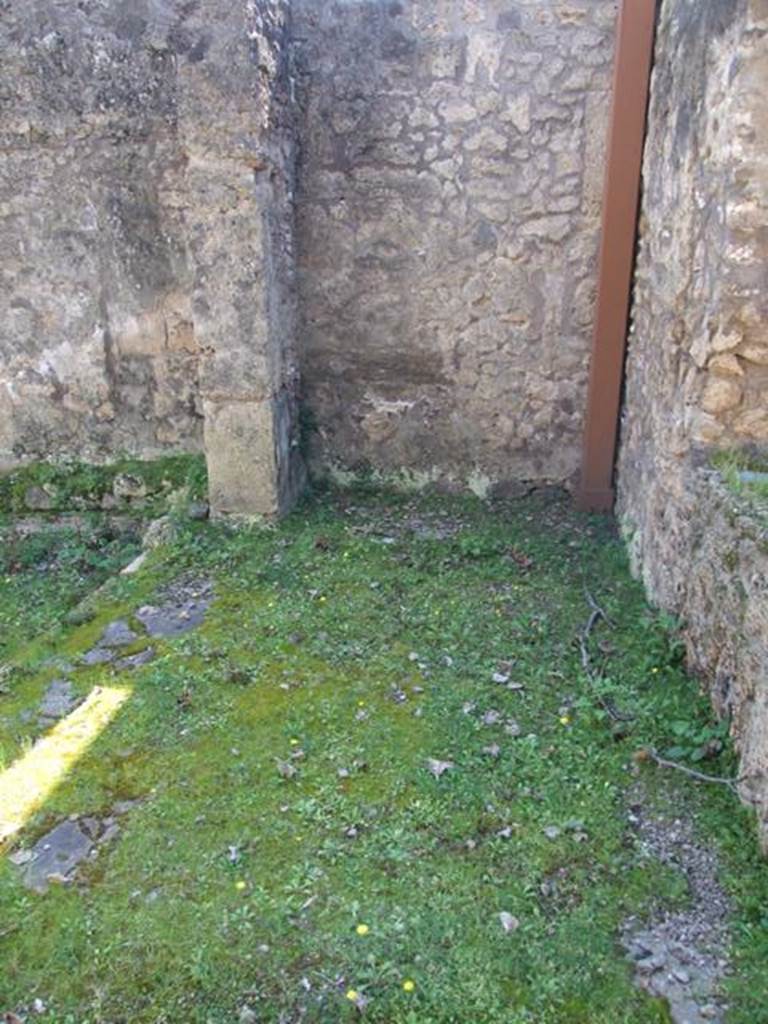 II.1.11 Pompeii. March 2009. 2nd room on the south side of the walkway. South west corner.