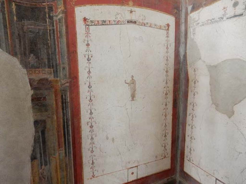 II.2.2 Pompeii. May 2016. Room “f”, panel at west end of south wall. Photo courtesy of Buzz Ferebee.