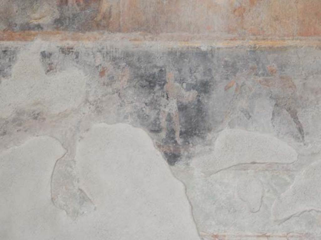 II.2.2 Pompeii. May 2016. Room “h”, east wall. Games to honour Patroclus. Boxers fighting.
Photo courtesy of Buzz Ferebee.