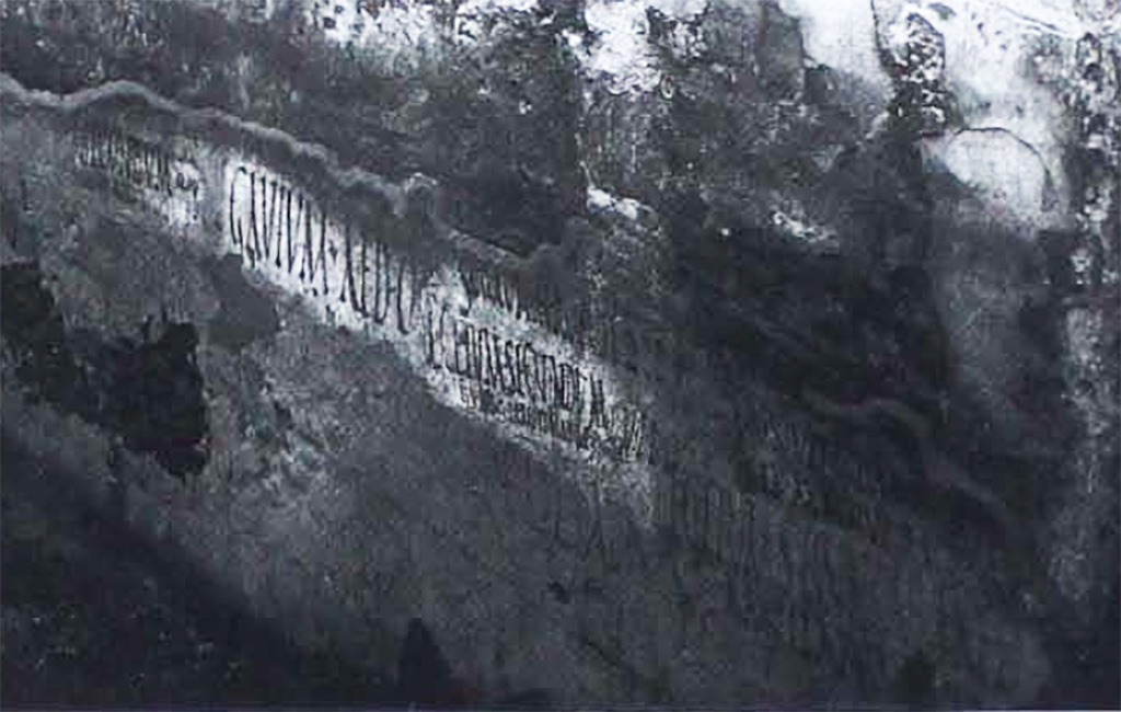 II.2.4 Pompeii. In Notizie degli Scavi 1919, Della Corte gave details of the electoral recommendations
On the rustic plaster of the external wall to the right of the entrance were the following electoral programma.
