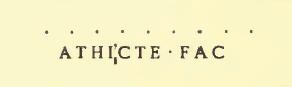 ] / Athicte fac(it) [CIL IV 7545]
