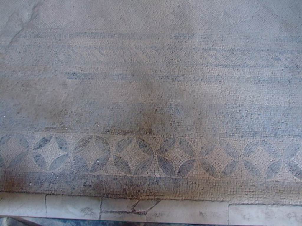 II.3.3 Pompeii. March 2009. Room 5. Mosaic floor in second doorway near North Portico.