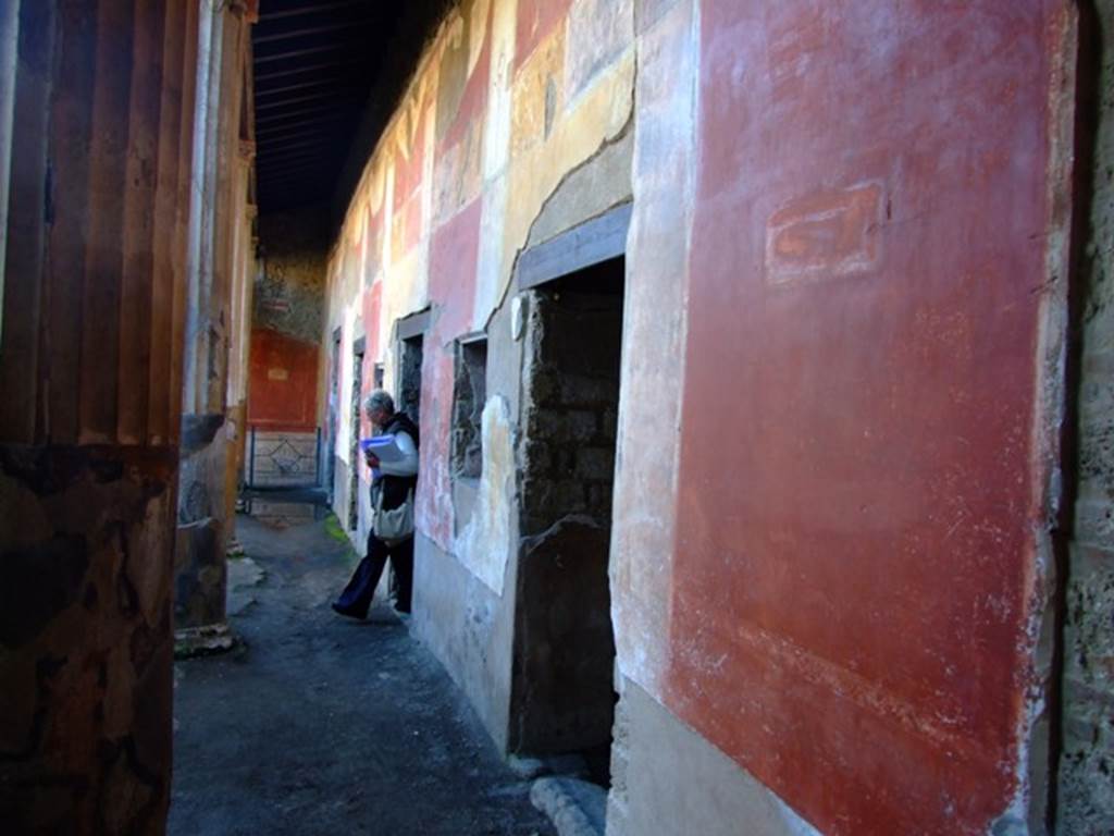 II.3.3 Pompeii. March 2009. Room 11, West Portico. Looking south.