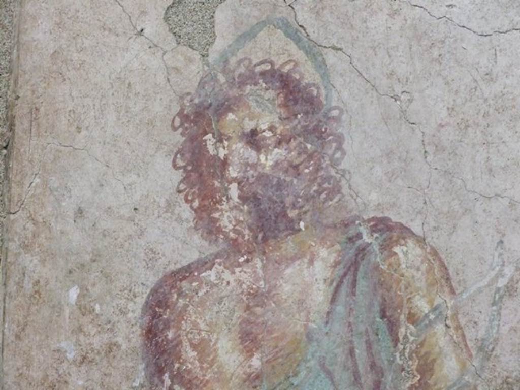 II.3.8 Pompeii. Detail of picture of a God, possibly Vulcanus or Hephaistos. SAP Inventory number 21631.
