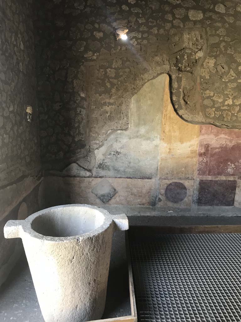 II.4.3 Pompeii. April 2019. Looking towards east wall in north-east corner.
Photo courtesy of Rick Bauer.