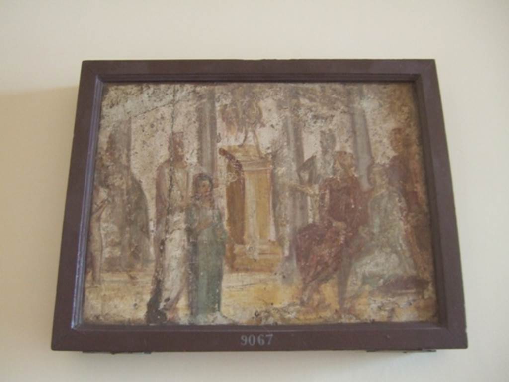 II.4.3 Pompeii. Part of the “Forum Frieze” found in the atrium. Presentation of a young girl to a sitting magistrate. Now in Naples Archaeological Museum. Inventory number 9067. See Accademici Ercolanesi, 1762. Le Pitture Antichita di Ercolano: Tome III. (p. 213, Tav.41).