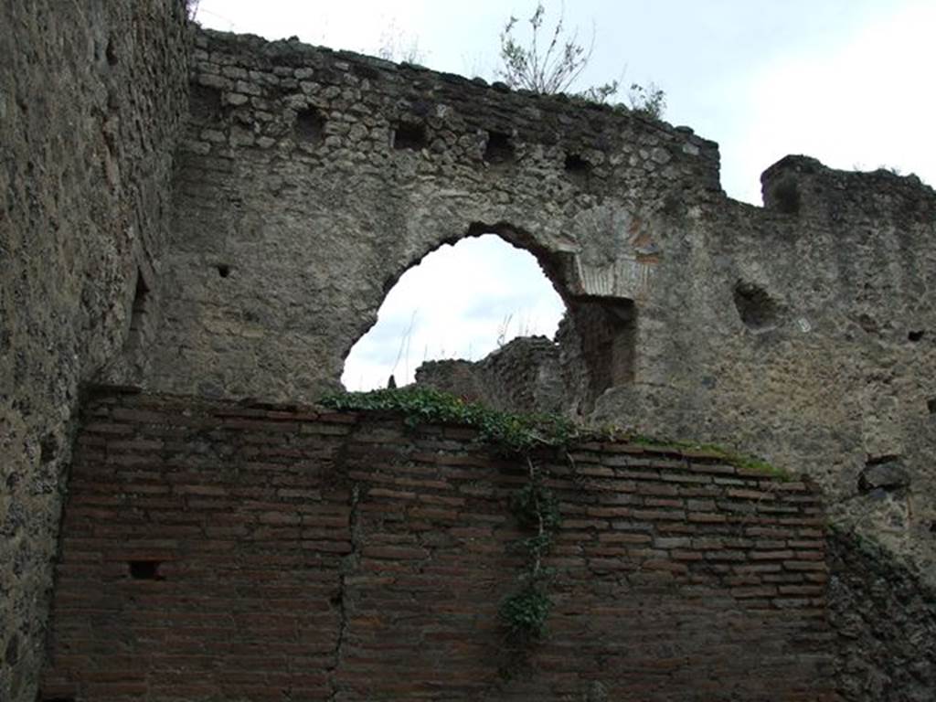 II.4.4 Pompeii. December 2006. Praefurnium or furnace.