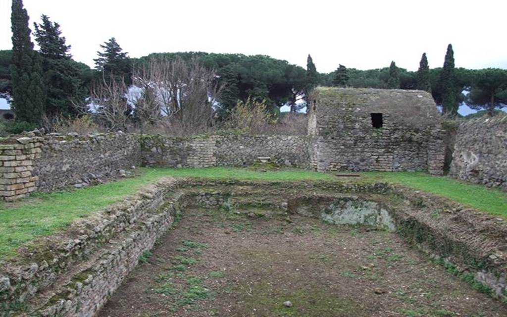 II.4.6 Pompeii. December 2006. Swimming pool