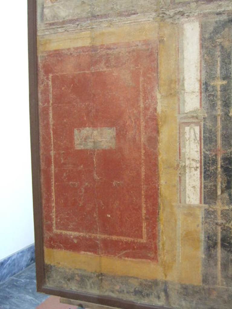 II.4.10 Pompeii. Detail of Wall from Tablinum of Praedia di Guilia Felice (Julia Felix). Now in Naples Archaeological Museum.