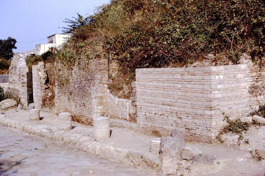 II.5.1 Pompeii, centre. 1972. Entrance doorways on Via dell’Abbondanza. Photo by Stanley A. Jashemski.
Source: The Wilhelmina and Stanley A. Jashemski archive in the University of Maryland Library, Special Collections (See collection page) and made available under the Creative Commons Attribution-Non Commercial License v.4. See Licence and use details. J72f0507