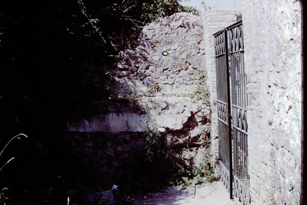 II.5.3 Pompeii. 1972. Looking west towards interior of entrance doorway. Photo by Stanley A. Jashemski.
Source: The Wilhelmina and Stanley A. Jashemski archive in the University of Maryland Library, Special Collections (See collection page) and made available under the Creative Commons Attribution-Non Commercial License v.4. See Licence and use details. J72f0553