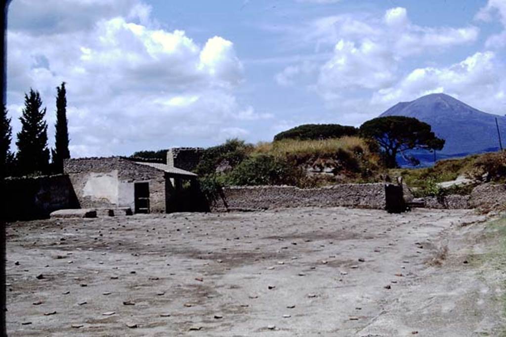 ll.5 Pompeii, 1968. Looking north-west across site. Photo by Stanley A. Jashemski.
Source: The Wilhelmina and Stanley A. Jashemski archive in the University of Maryland Library, Special Collections (See collection page) and made available under the Creative Commons Attribution-Non Commercial License v.4. See Licence and use details.
J68f1759
