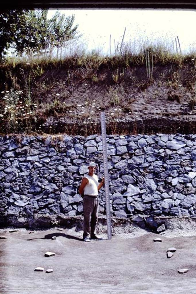 II.5 Pompeii. 1970. The new retaining wall. Photo by Stanley A. Jashemski.
Source: The Wilhelmina and Stanley A. Jashemski archive in the University of Maryland Library, Special Collections (See collection page) and made available under the Creative Commons Attribution-Non Commercial License v.4. See Licence and use details.
J70f0792