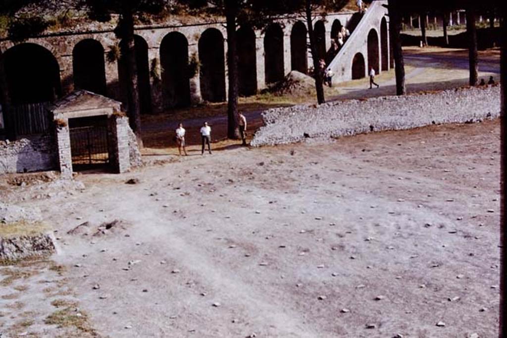 II.5 Pompeii. 1970. Looking south across completed site. Photo by Stanley A. Jashemski.
Source: The Wilhelmina and Stanley A. Jashemski archive in the University of Maryland Library, Special Collections (See collection page) and made available under the Creative Commons Attribution-Non Commercial License v.4. See Licence and use details.
J70f0804