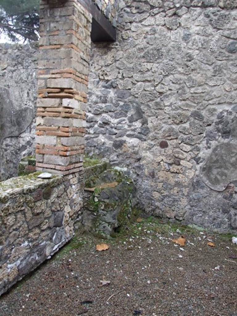 II.8.2. Thermopolium. December 2007. Area to east of room on south side.