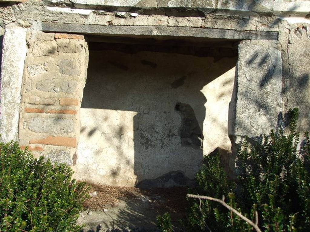 II.8.6 House of the Garden of Hercules. Lararium.