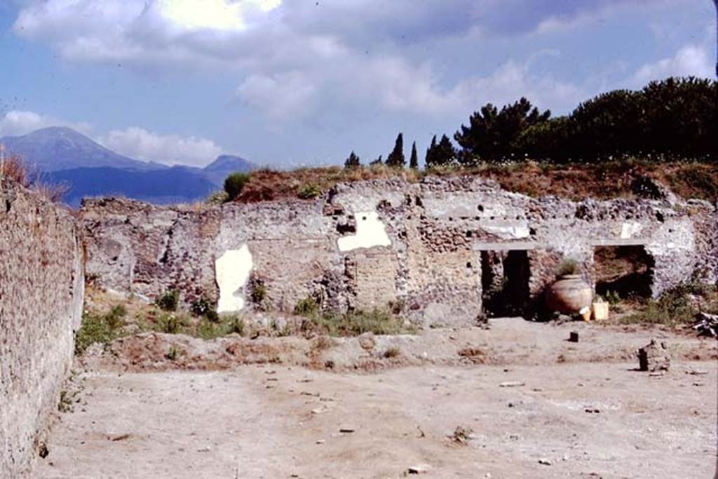 II.8.6 Pompeii. 1972. Looking north to north-west corner of garden area. Photo by Stanley A. Jashemski.
Source: The Wilhelmina and Stanley A. Jashemski archive in the University of Maryland Library, Special Collections (See collection page) and made available under the Creative Commons Attribution-Non Commercial License v.4. See Licence and use details. J72f0673