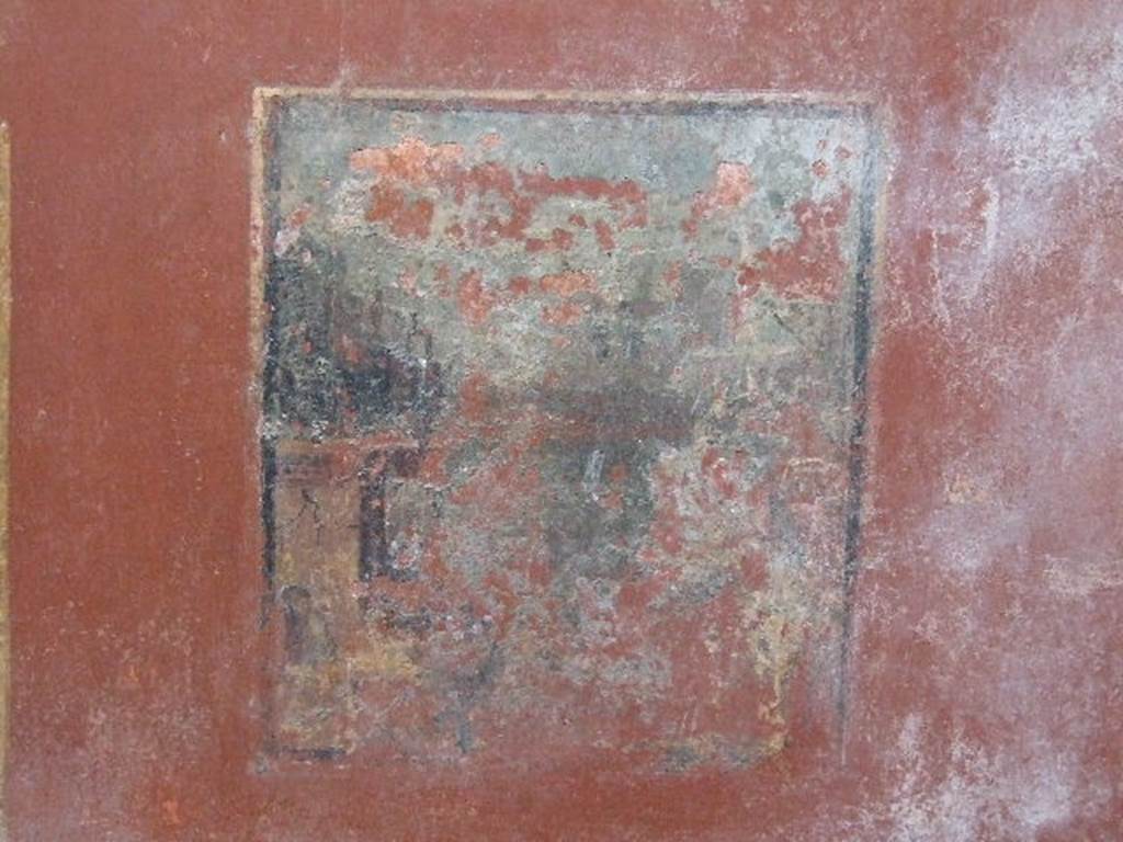 II.8.6 House of the Garden of Hercules. Painted room. Detail of wall painting.