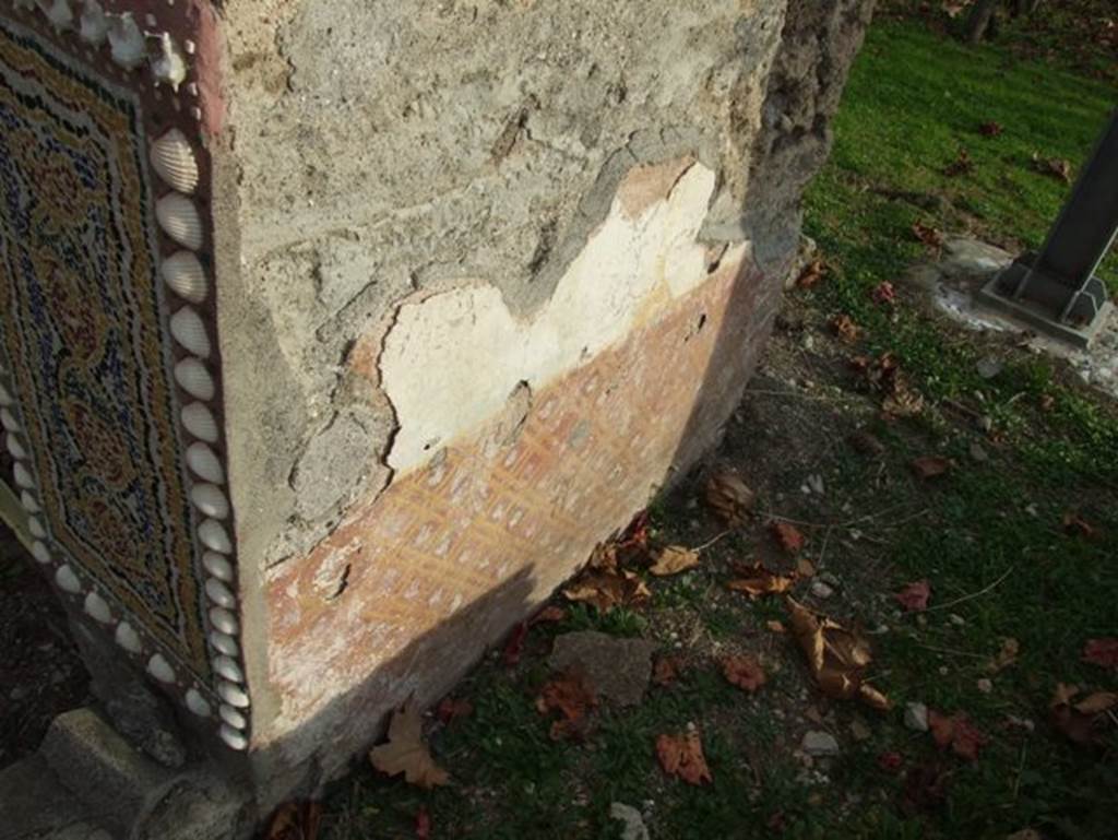 II.9.7. Garden entrance to House of Summer Triclinium. December 2007. West face of south fountain.
