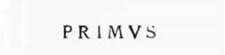 Primus       [CIL IV 7603]