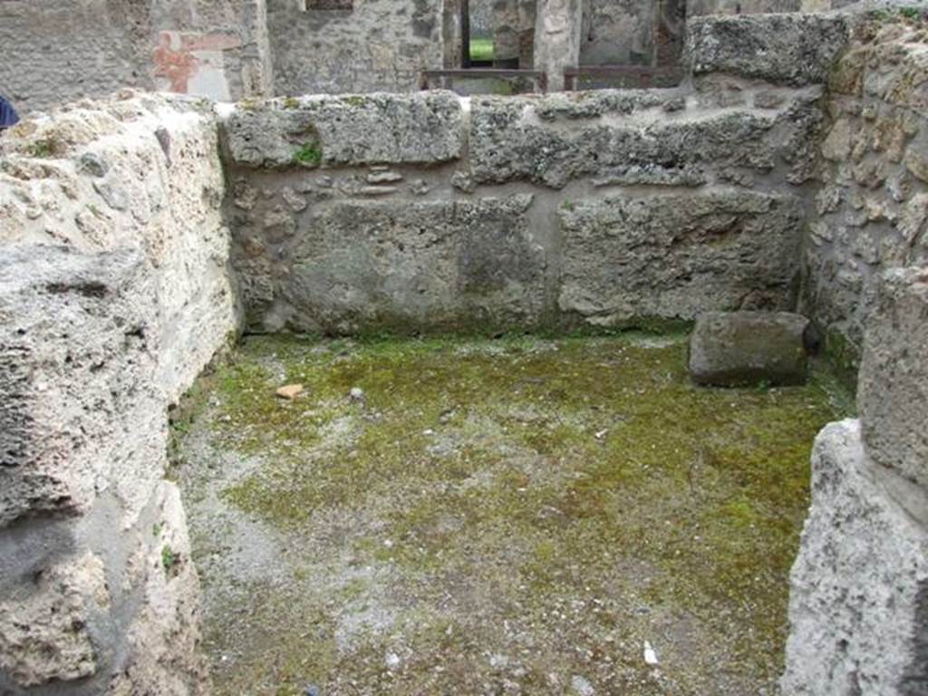 III.2.1 Pompeii. March 2009. Room 2. Cubiculum. Looking south.