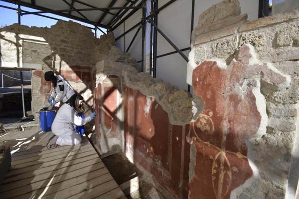 III.3.6 Pompeii. December 2017. Looking towards north-east corner.