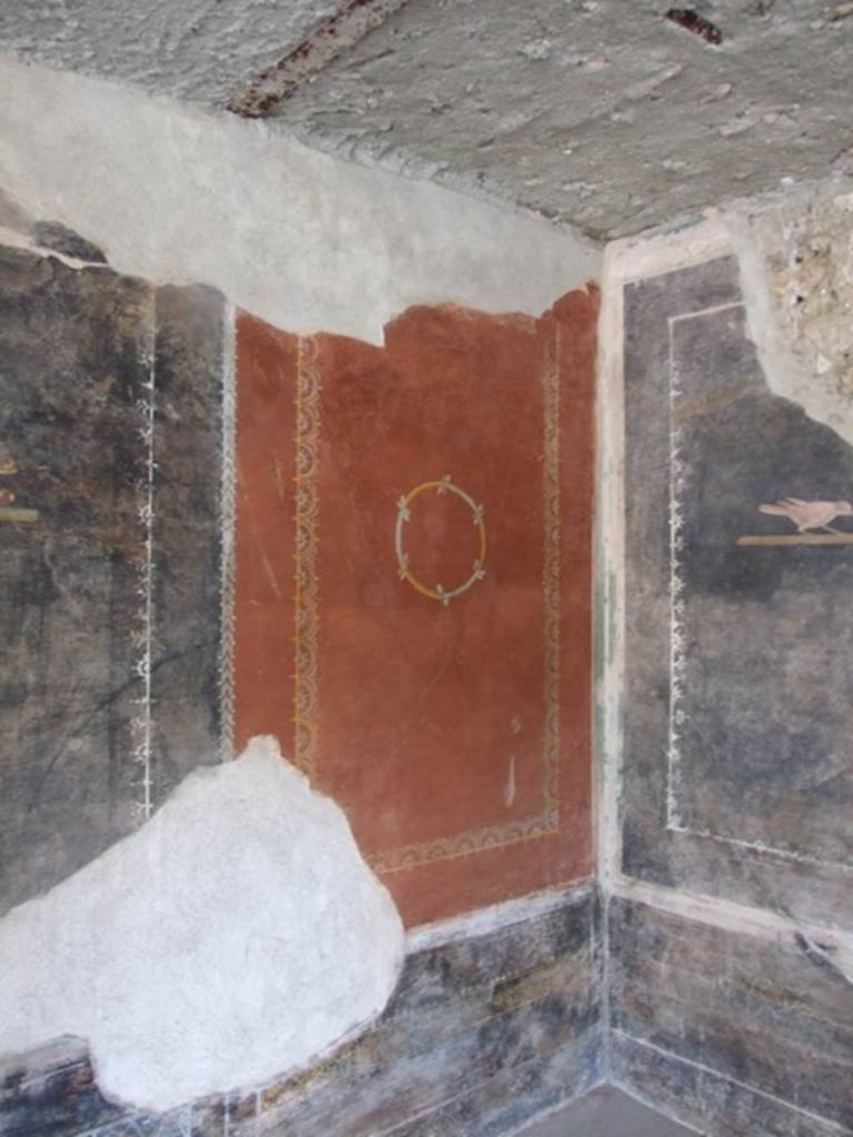 III.4.3  Pompeii. March 2009. Room 3, triclinium. Fifth painted panel on south wall.