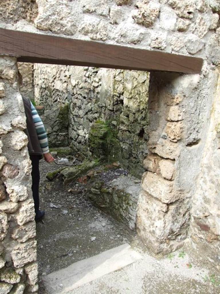 III.4.3 Pompeii. March 2009. Room 6. Kitchen and Latrine..