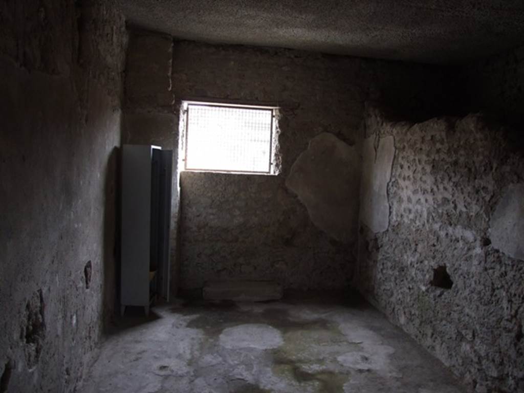 III.4.3 Pompeii. March 2009. Room 8. Looking south towards the original doorway of III.4.3, now a window.