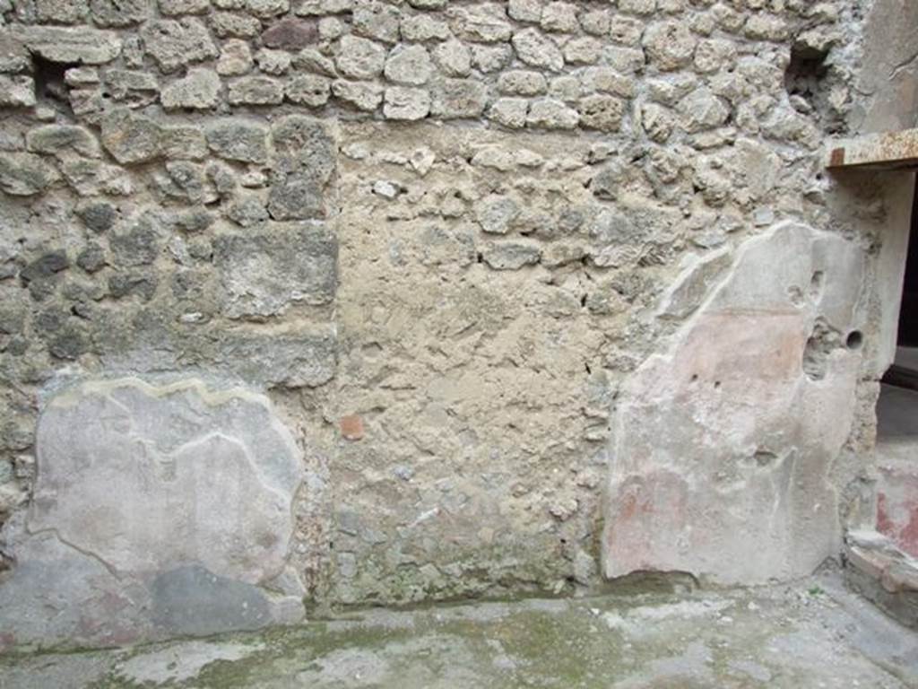 III.4.3 Pompeii. March 2009. Room 12. North wall of courtyard garden.