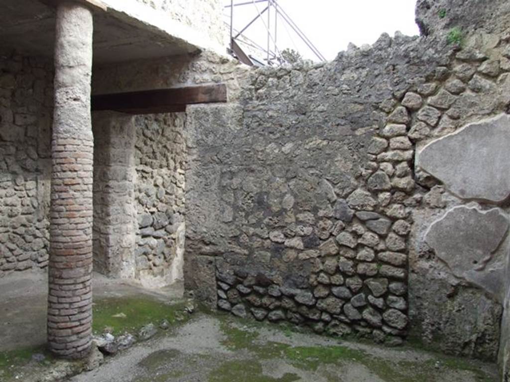 III.4.3 Pompeii. March 2009. Room 12. Looking north east to doorway leading to room 1.