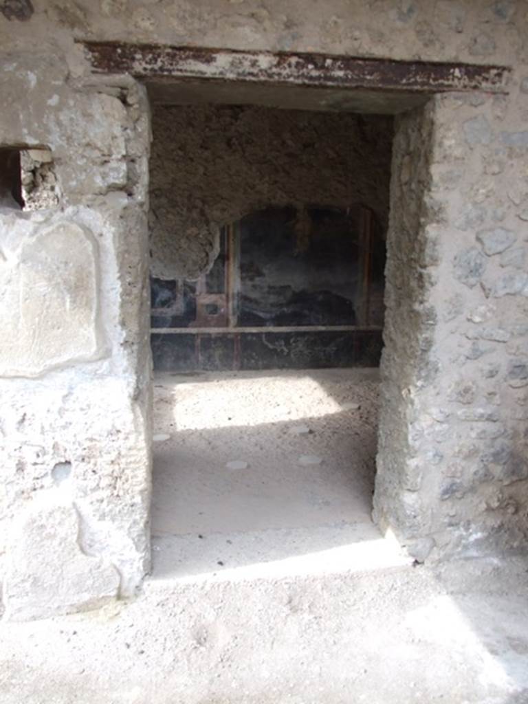 III.4.3 Pompeii. March 2009. Doorway to room 13.