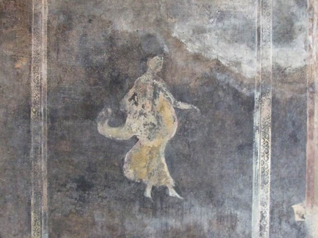 III.4.3 Pompeii. March 2009. Painted figure on east wall.