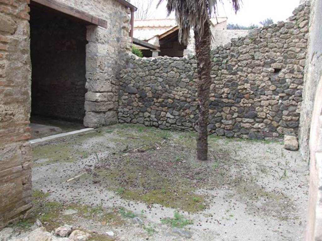 III.4.3 Pompeii. March 2009. Room 14. Small garden to the north side of the atrium.