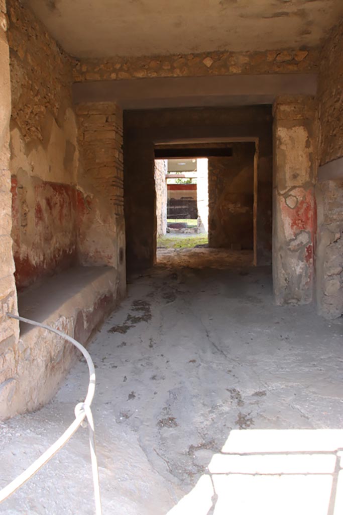III.4.3 Pompeii. October 2022.
Room 1, looking north from entrance doorway. Photo courtesy of Klaus Heese