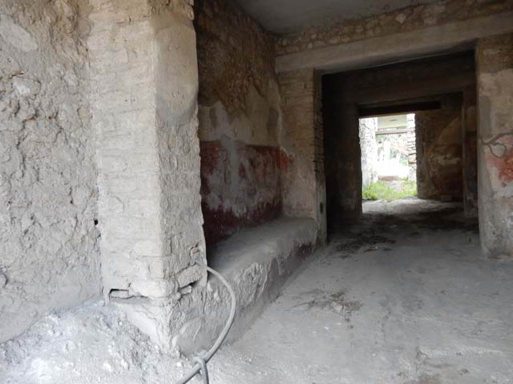 III.4.3 Pompeii. May 2017. Room 1, looking north along west side. Photo courtesy of Buzz Ferebee.