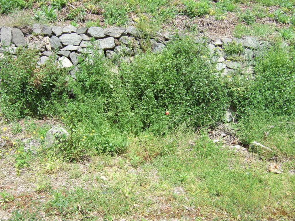 IV.5.d Pompeii. May 2006. End of insula and start of blocked road. This led from near the Nola Gate along the inside of the city walls