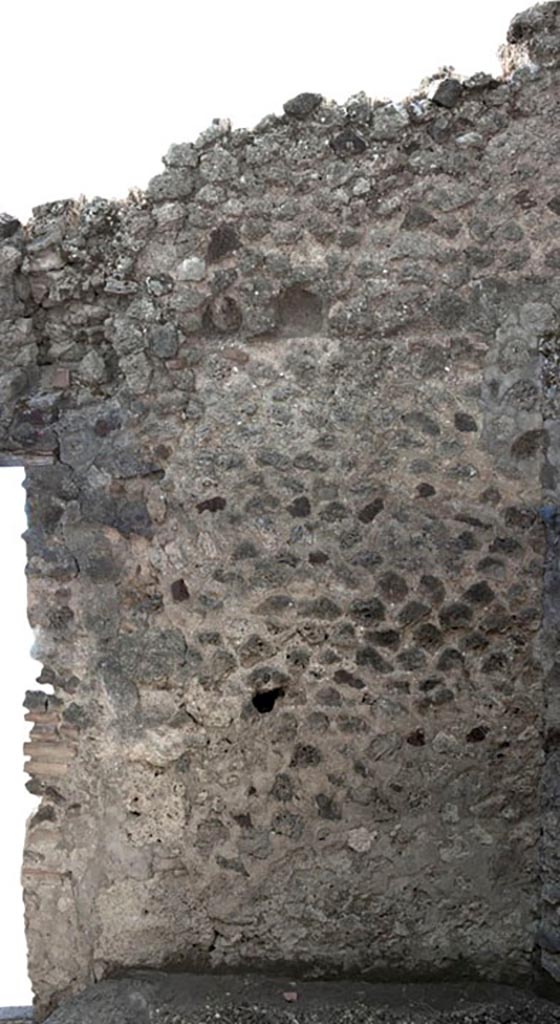 V.1.3 Pompeii. c.2008-10.
Room “c”, south wall of outer room. Photo by Hans Thorwid.
Photo courtesy of the Swedish Pompeii Project.
