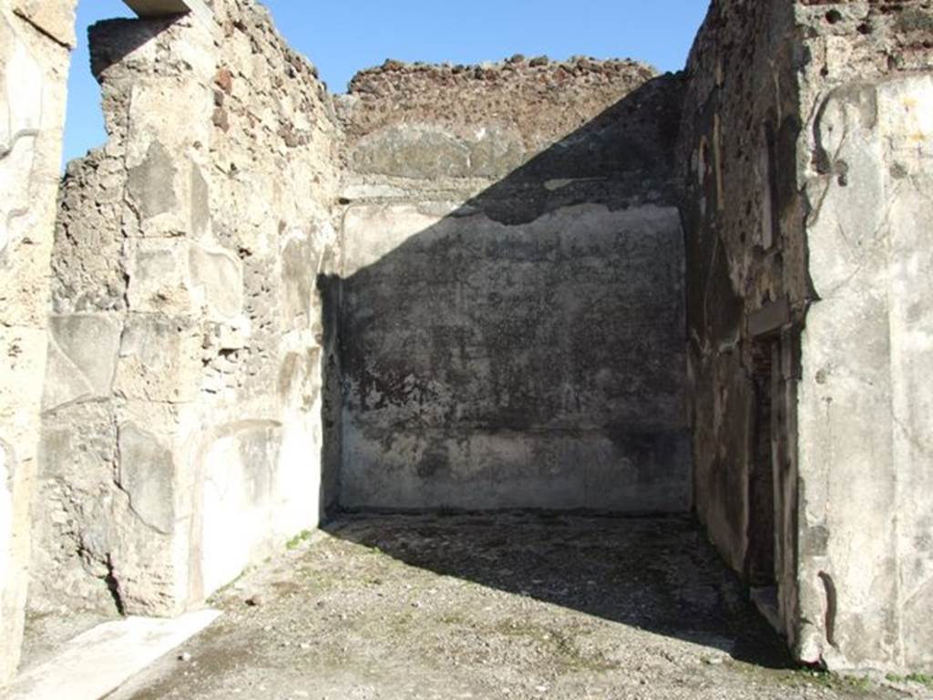 V.1.7 Pompeii. December 2007. Room 10. Ala on east side of atrium.