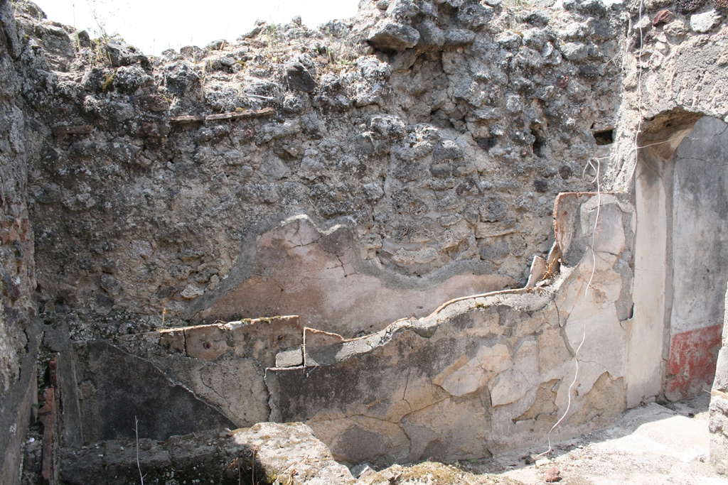 V.1.7 Pompeii. c.2005-7.
Room 20, looking towards west wall, with doorway from room 19, on right. Photo by Thomas Staub.
Photo courtesy of the Swedish Pompeii Project.
